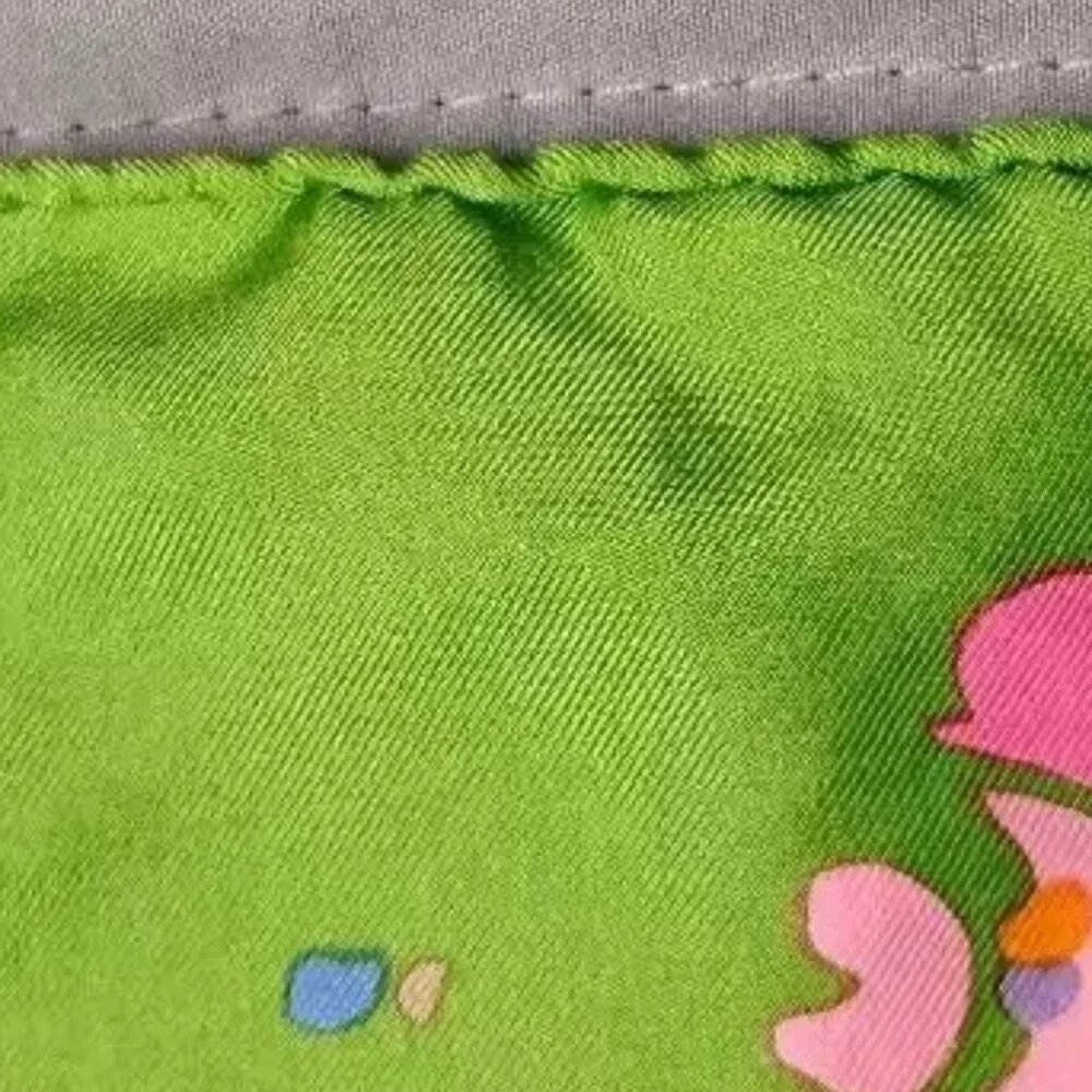 ❤️Rare CHRISTIAN DIOR France Multi Color 100% Silk Hand Rolled Forward Hem Scarf - Picture 6 of 7